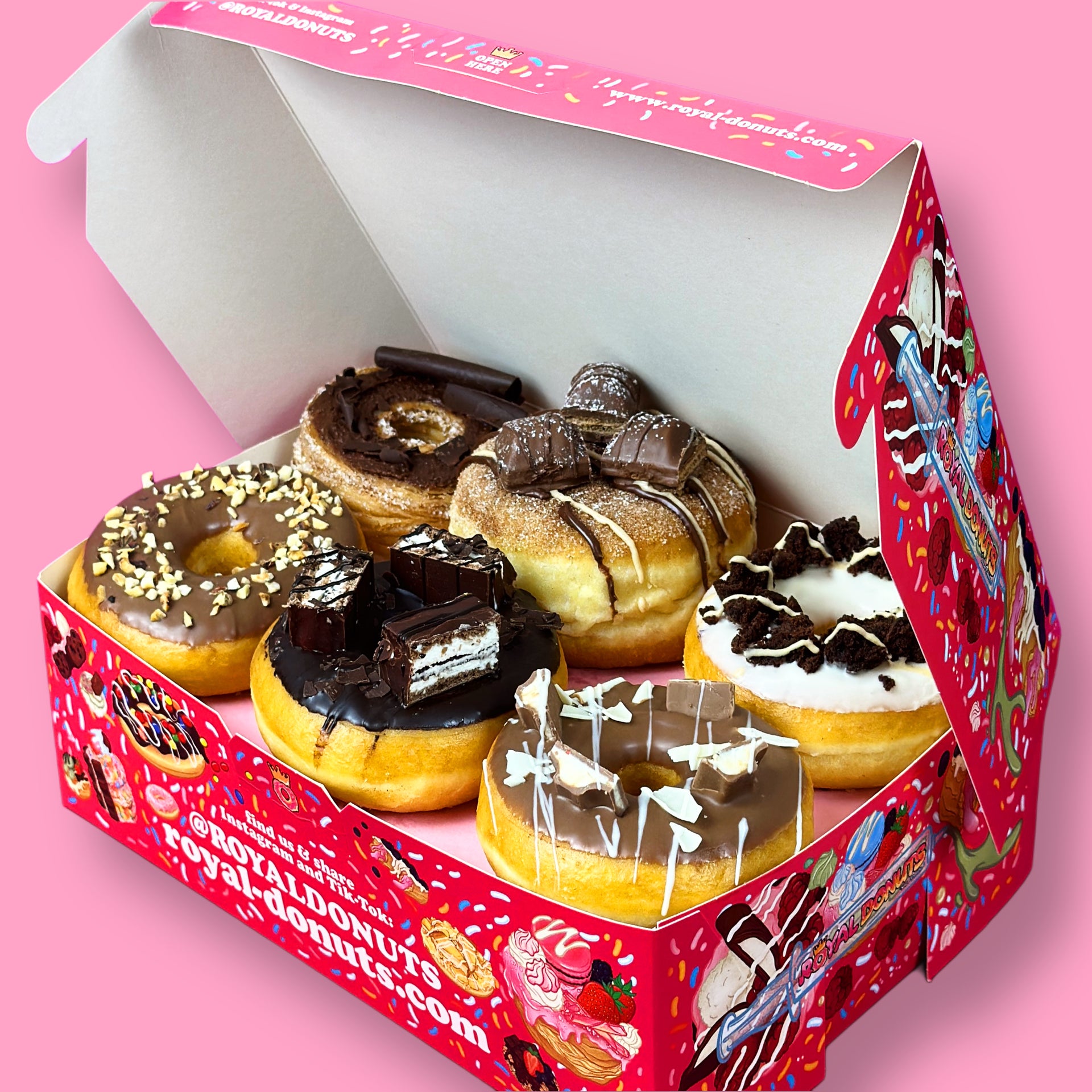 Donut‑Boxen als Geschenk – Royal Donuts Frankfurt
